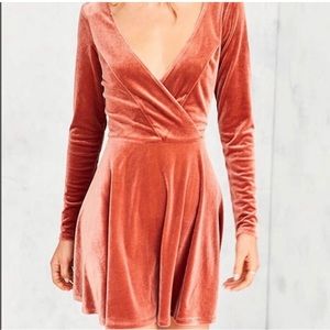 Urban Outfitters Kimchi Blue Velvet Dress